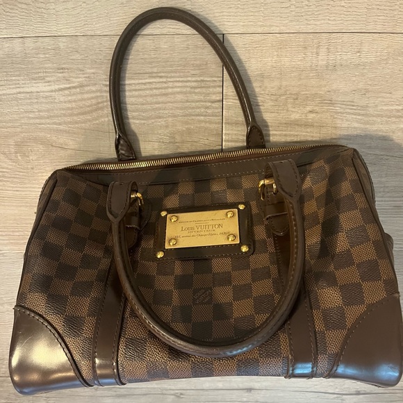 Classic Vintage Louis Vuitton Inventeur Hand Bag (Damier Ebene Berkeley) - Picture 6 of 7